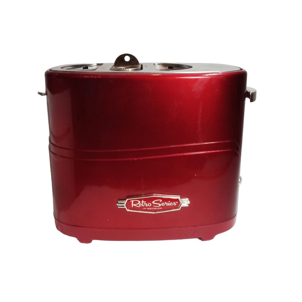 Nostalgia Red Retro Series Hot Dog /‎ Bun Warmer
